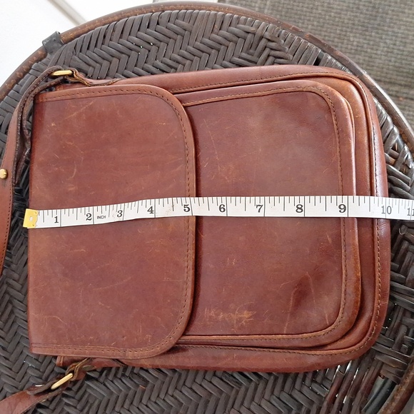 Brahmin Brown Leather Crossbody Bag - Picture 12 of 15